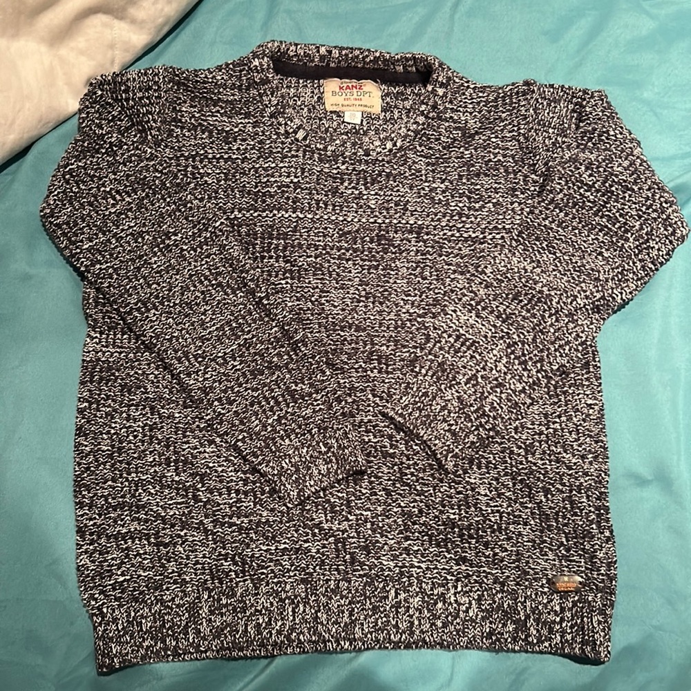 Long sleeve 100% cotton pull over sweater